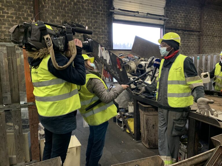 Charleroi: 8.000 tonnes de déchets électroniques recyclés à chaque année