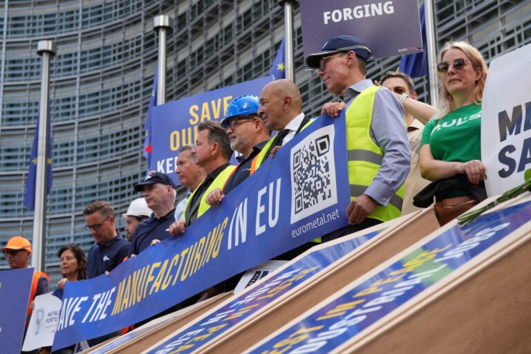 European convoy brings industry’s call for competitiveness to Brussels