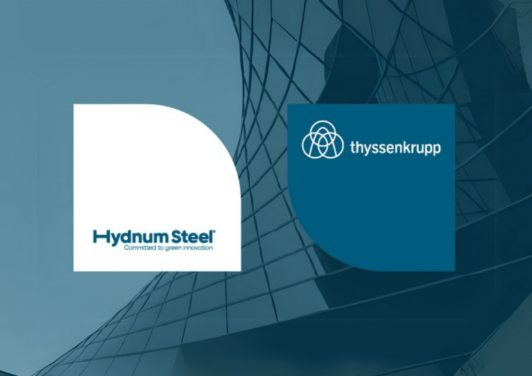 Hydnum Steel to supply decarbonized flat steel to Thyssenkrupp’s service center subsidiary