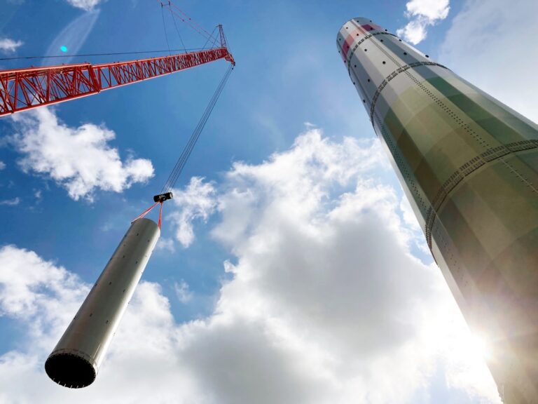 Salzgitter supplies lower-emission steel for onshore wind turbines