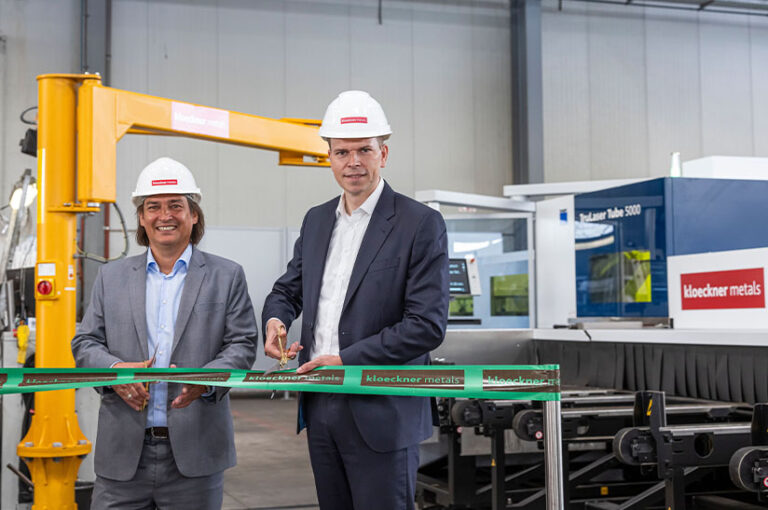 Kloeckner Metals Germany nimmt neues Lasersystem in Betrieb