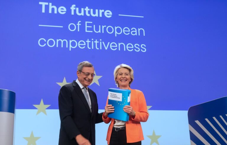 Rhine Group: Draghi and European business leaders launch lobby group to revive competitiveness agenda