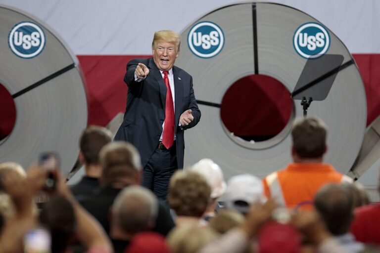 Trump reiterates intention to block USS/Nippon merger