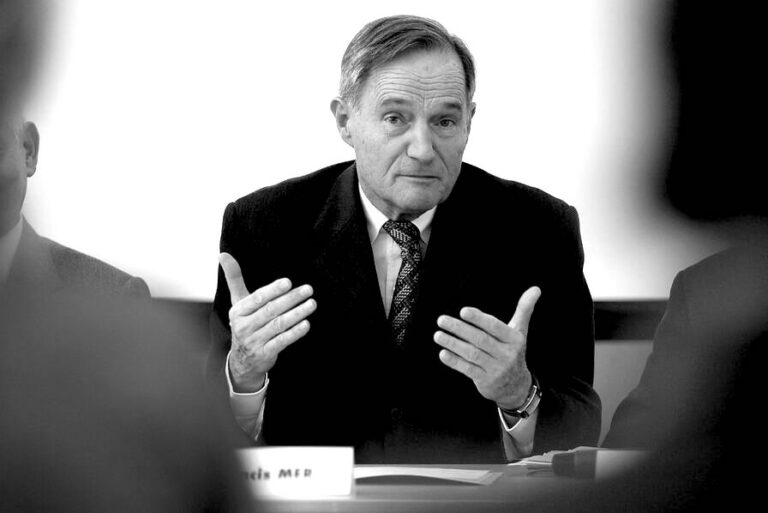 Francis Mer, former leader of Saint-Gobain and Arcelor, passes away at 84