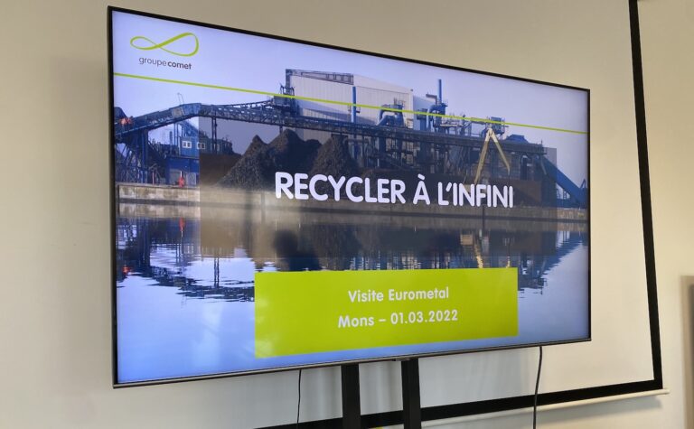 EUROMETAL visited a recycling center of the COMET Group