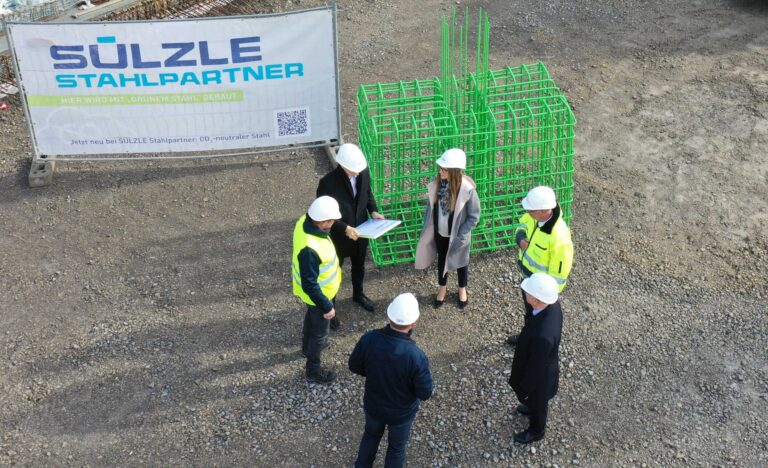 SÜLZLE Stahlpartner liefert „grünen Stahl”